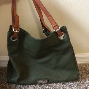 Hunter green Nautica purse, wallet and card holder